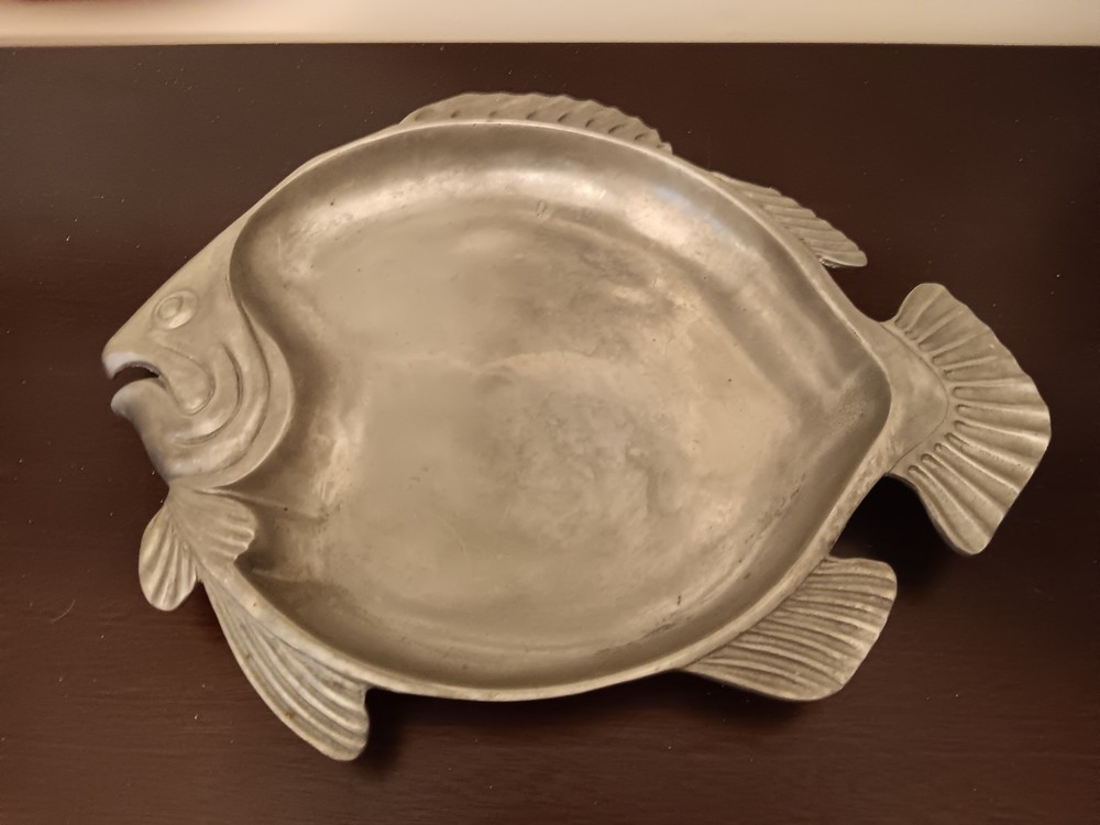 Cambridge Colonial Silver Fish Tray Platter Dish 15 Inches