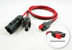 3′ feet Solar Charging Cable fits ANDERSON POWERPOLE, JACKERY, 500 Watts