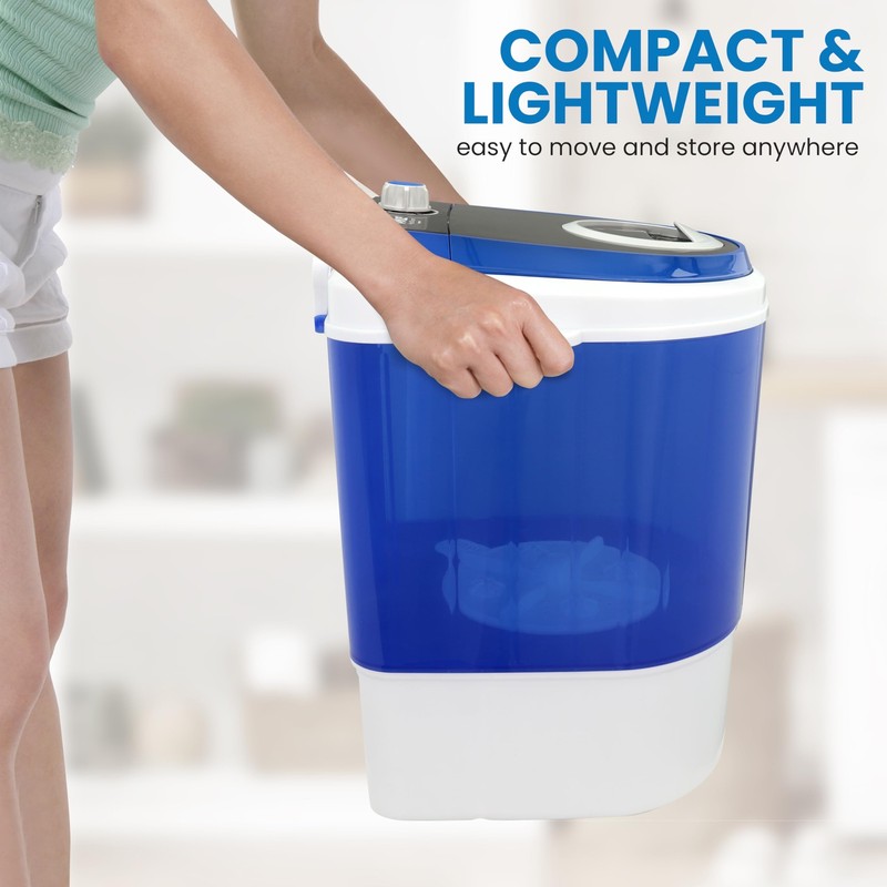 Pyle Upgraded Version Portable Washer Top Loader Portable Laundry ini Washing gallery