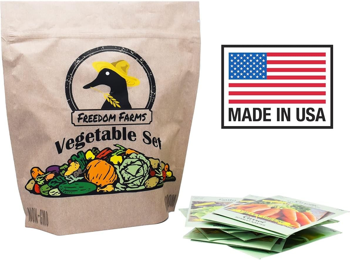 43 Variety Seed Packets - Veggies & Herbs, Non-GMO, 10,000+ Seeds Total gallery