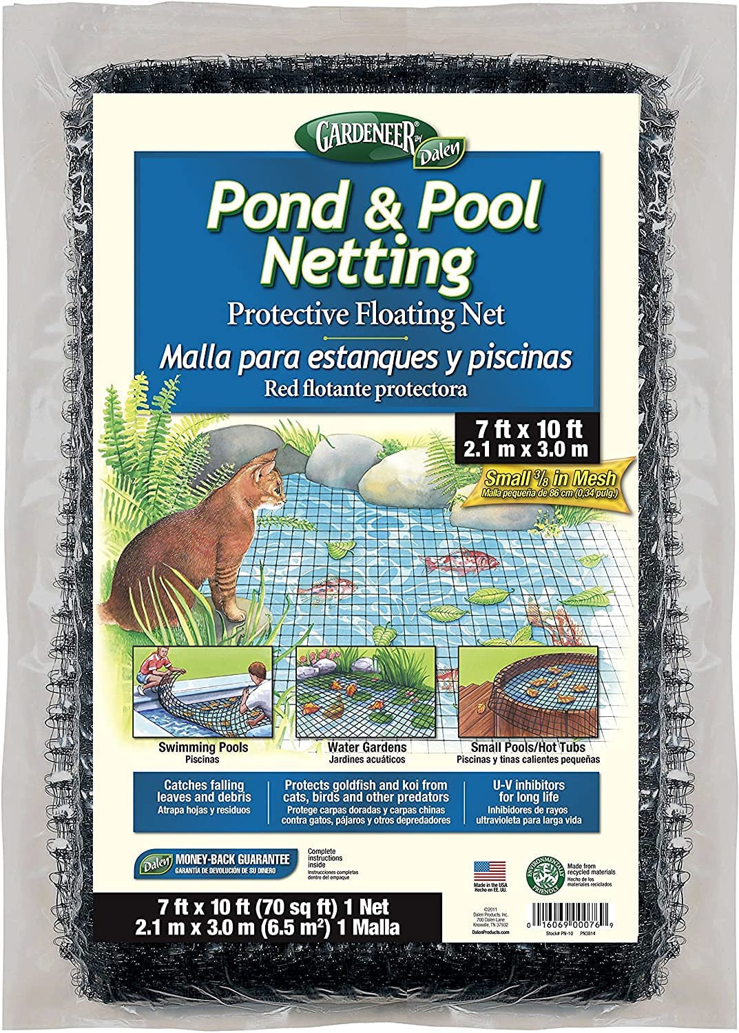 Pond & Pool Netting – Outdoor Water Garden Cover – Protective Mesh for Fish & Aq gallery