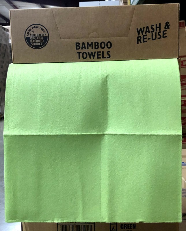 BAMBOOEE FLAT PACK REUSABLE TOWEL (Case - 4 PACK / 50 CT.) gallery
