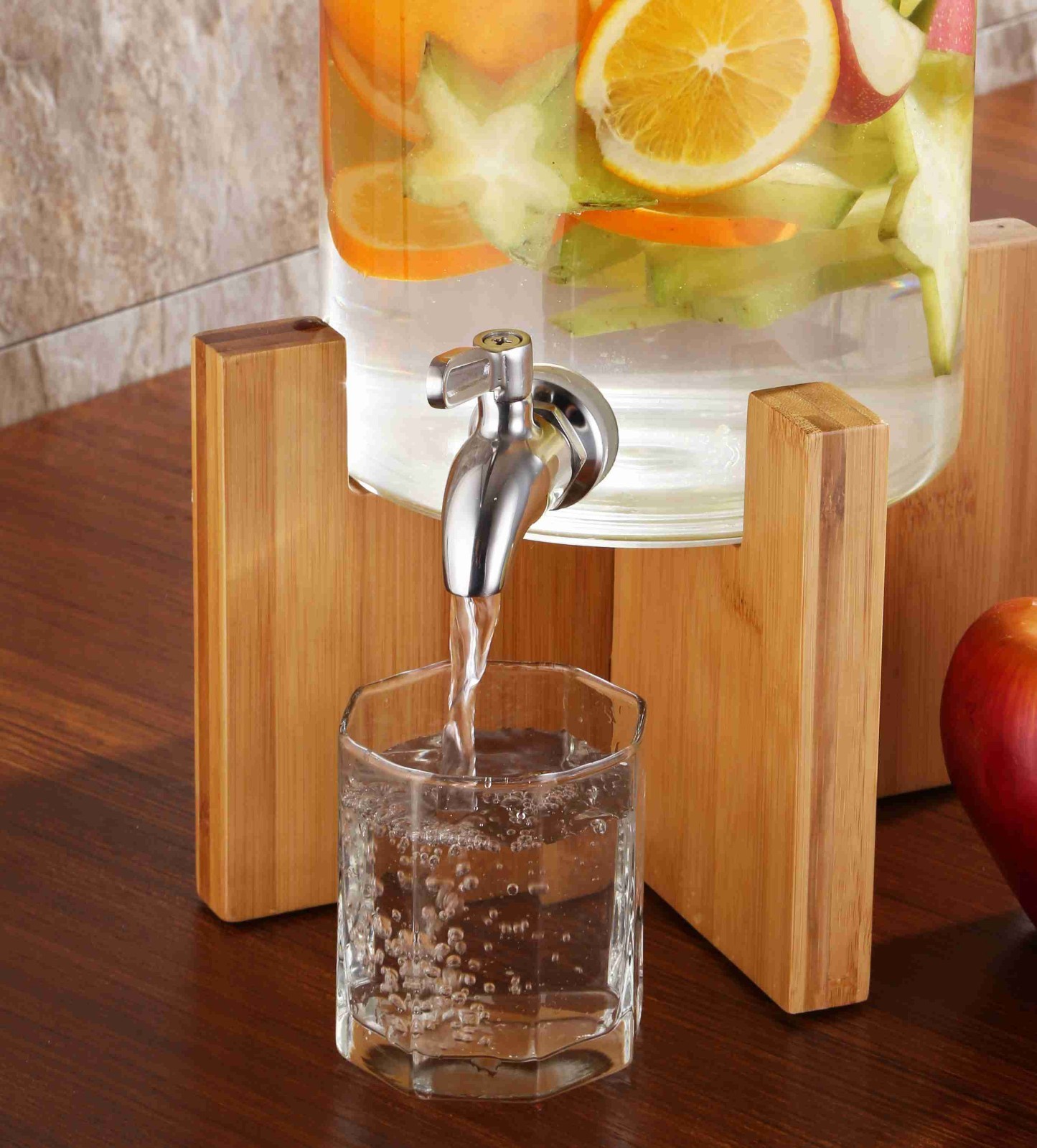 Stainless Steel Beverage Dispenser Spigot,Quarter Turn,Ball Valve, fits 5/8 inch gallery