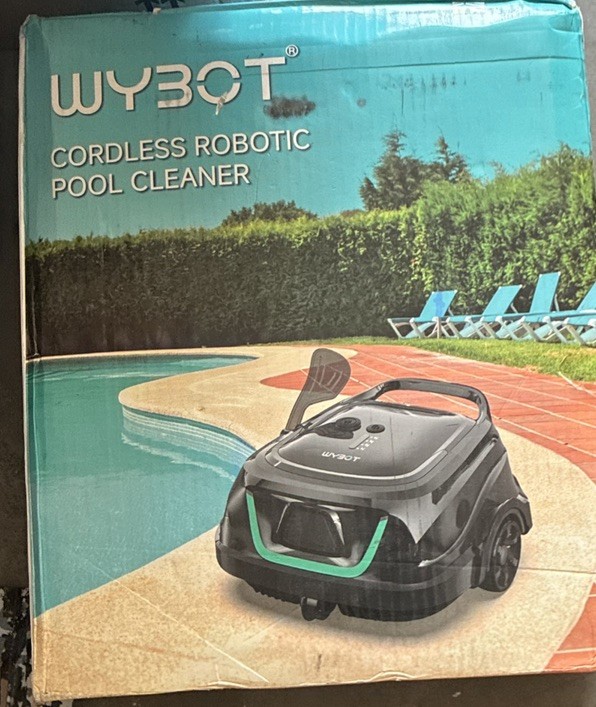 WYBOT Cordless Robotic Pool Cleaner Black gallery