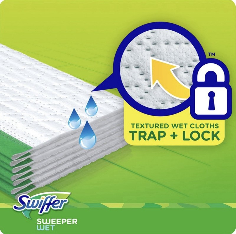 Swiffer Sweeper Wet Mopping Pad Refills for Floor Mop 12 Count (Pack of 1) gallery