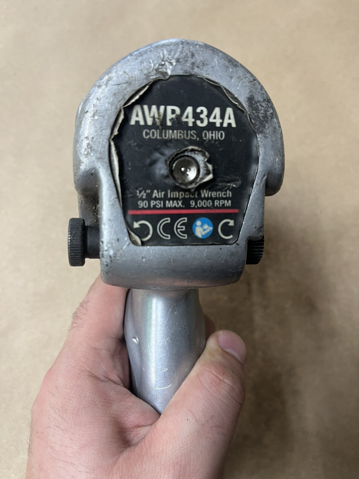 MAC TOOLS USA # AWP434A 1/2" DRIVE PNEUMATIC AIR IMPACT WRENCH T10 gallery