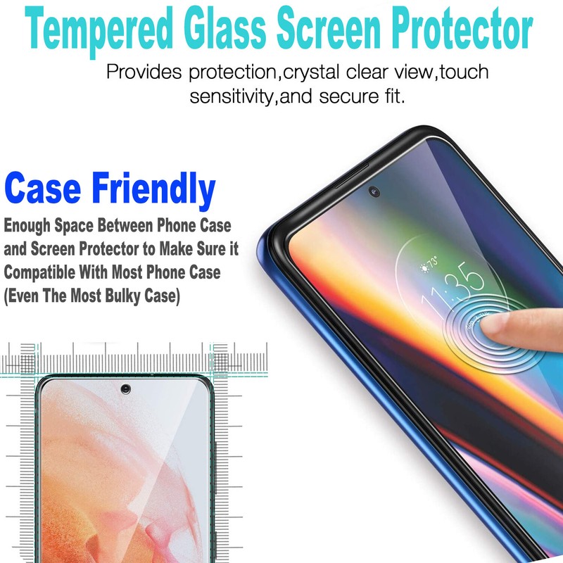 For Samsung Galaxy A14 5G Case, Wallet Pouch Cover + Tempered Glass Protector gallery