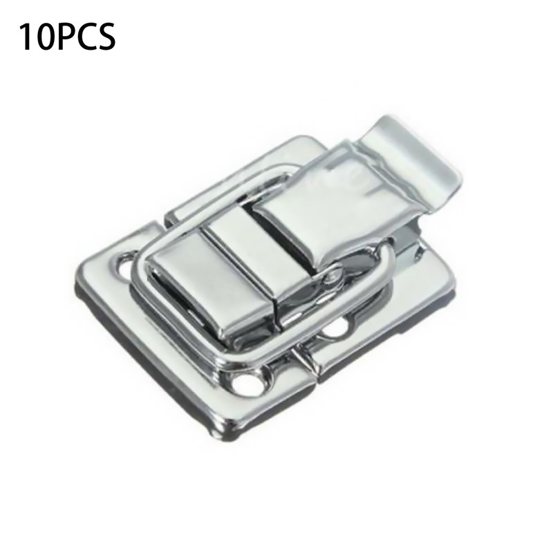 10x DIY Fastener Toggle Latch Catch Chest Case Suitcase Chests Trunk Lock Boxes gallery