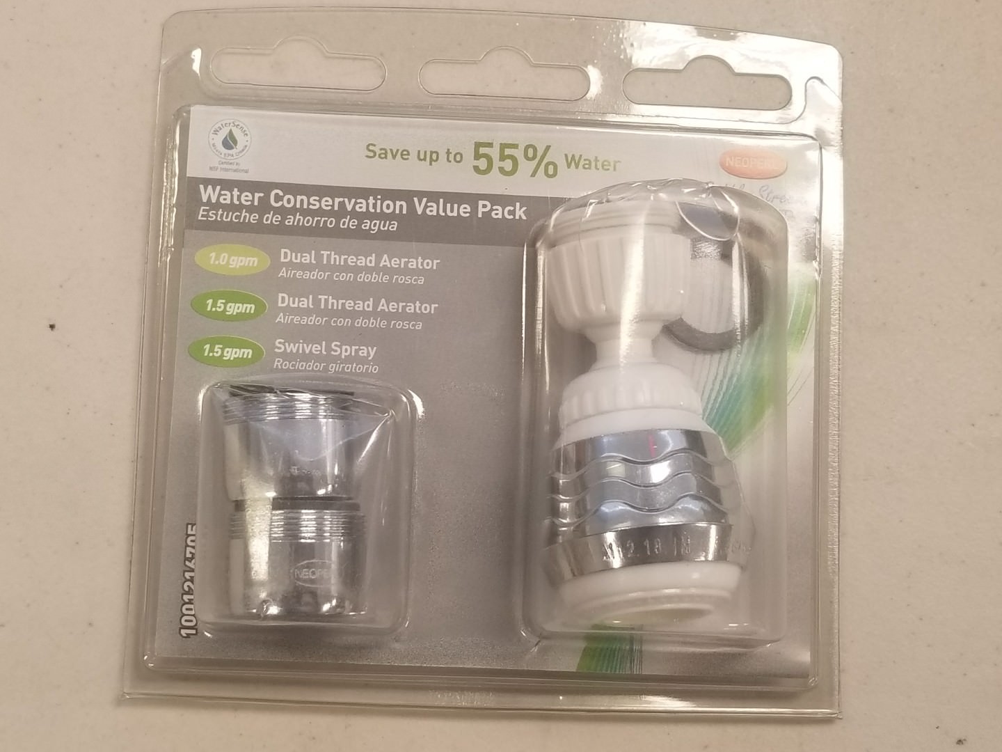 NEOPERL 1.5/1.0 Water Conservation Flow Restrictors Aerator Pack gallery