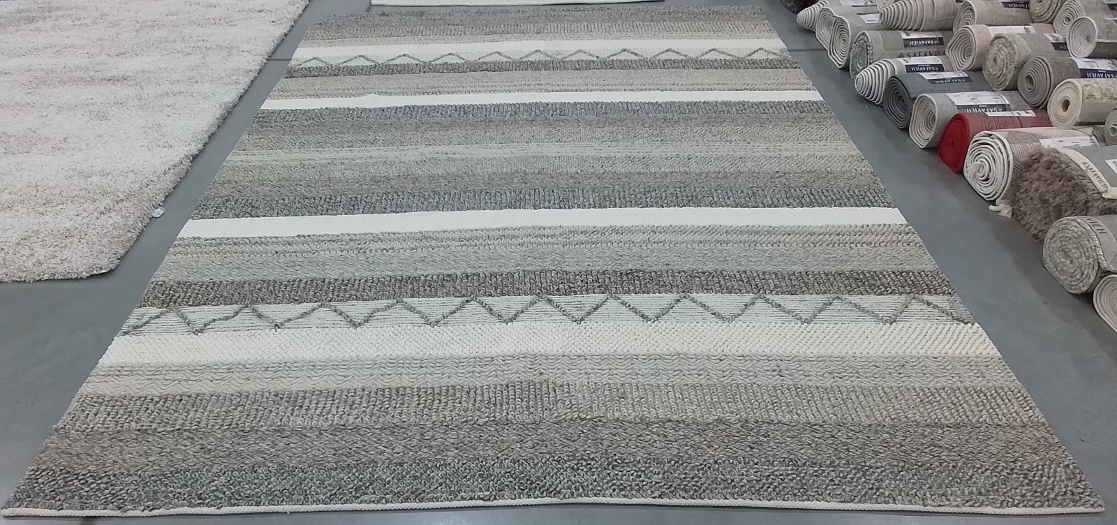BEIGE 9'-0" x 12'-0" Stained Rug, Reduced Price 1172777985 NAT101A-9 gallery