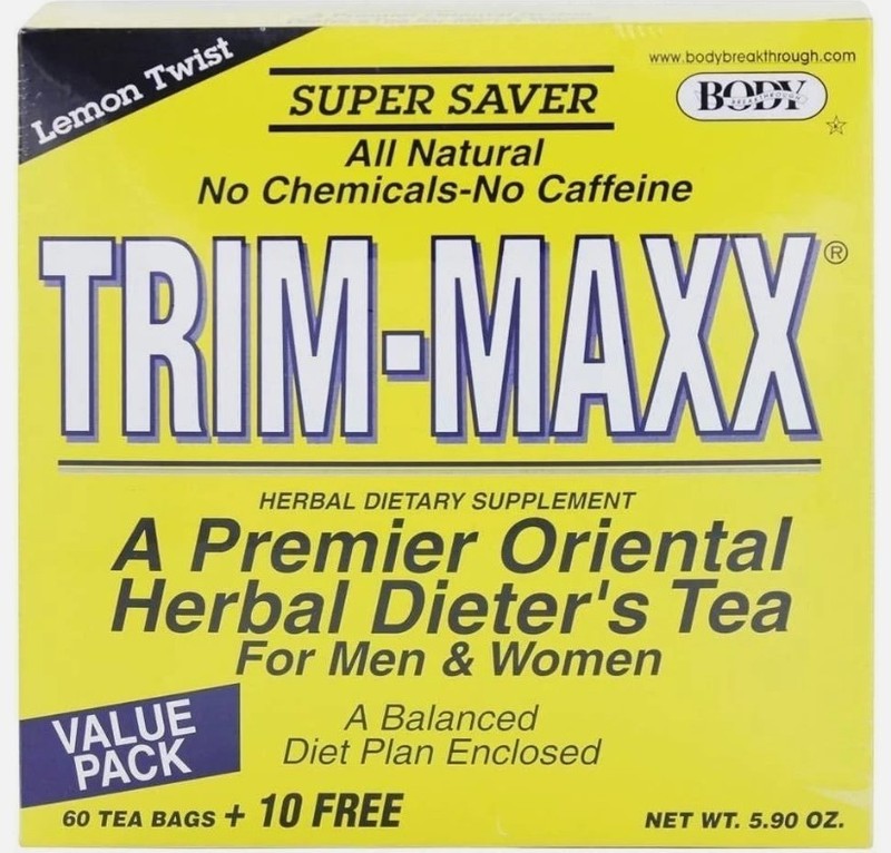 Diet Trim-Maxx Tea Lemon, 60 Count gallery