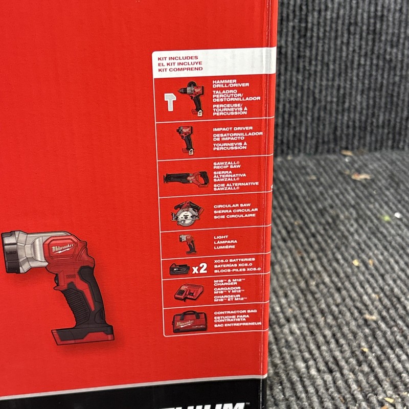 Milwaukee 3697-25 18V Tool Combo Kit gallery