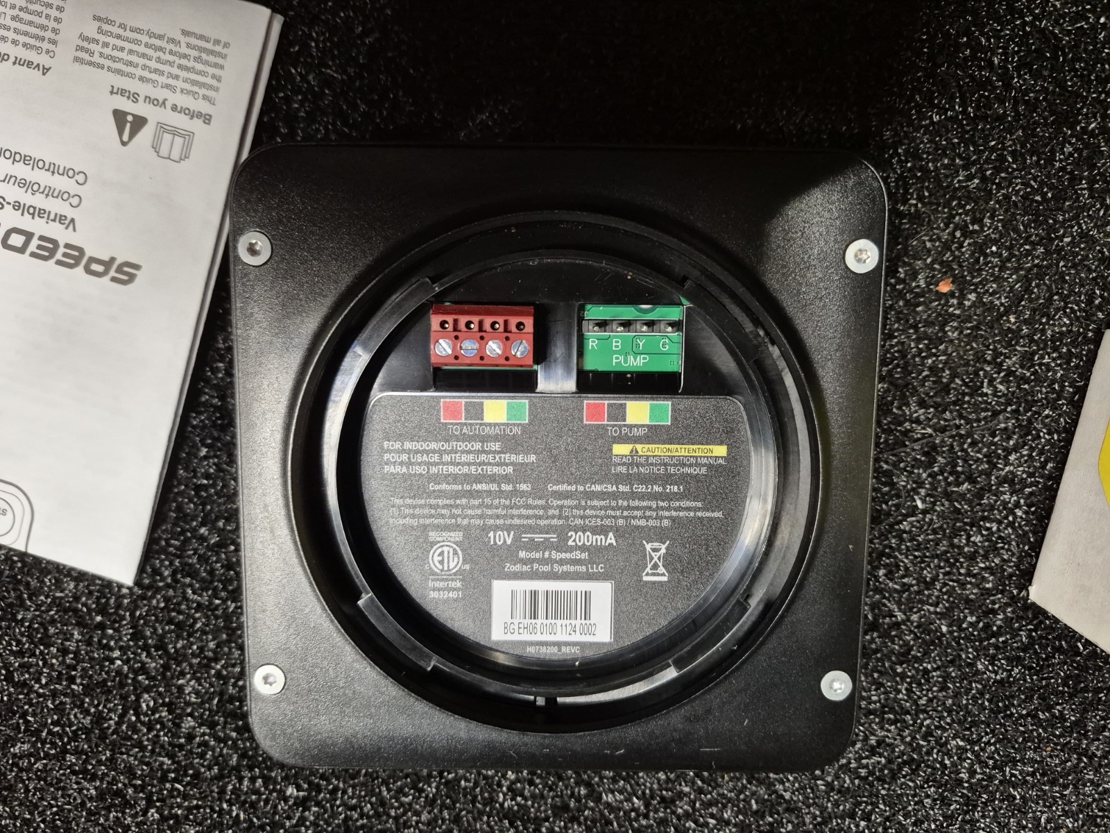 Jandy SpeedSet vs Variable Speed Pump Controller Excellent Condition (C314) gallery