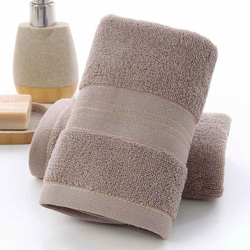 4PCS Cotton Bath Sheet Solid Luxurious Set Super Absorbent Quick Drying Towel US gallery