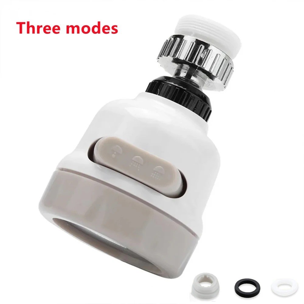 360 Degree Rotating Faucet Movable Kitchen Tap Head Water Saving Nozzle Sprayer gallery