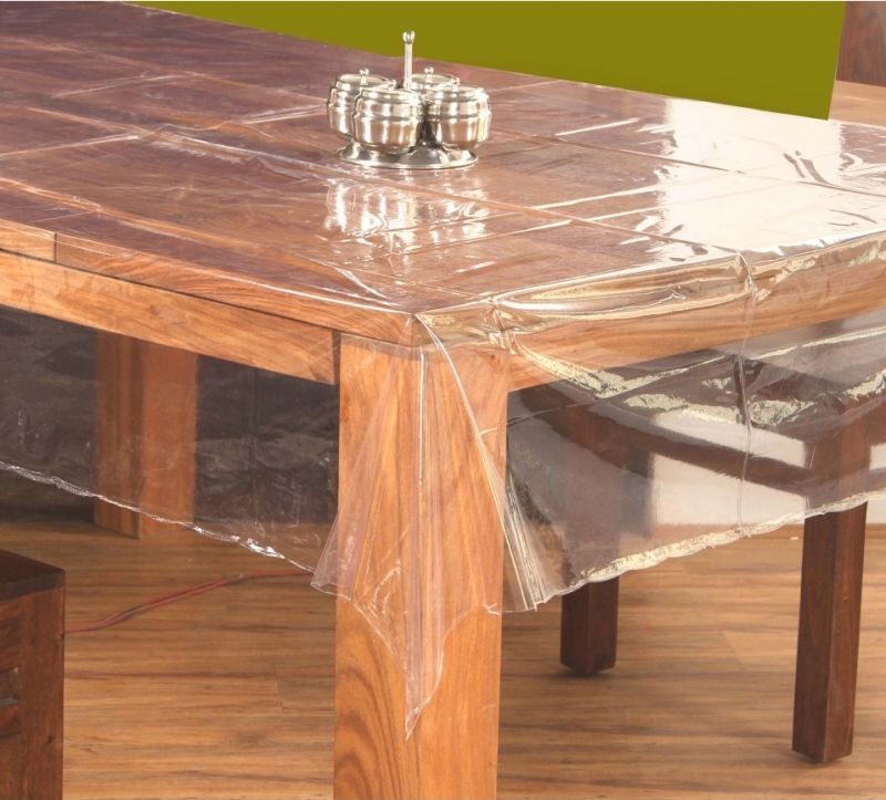 Super Clear Tablecloth Protector Cover Table Cloth 54" x 54" Cheapest Price gallery