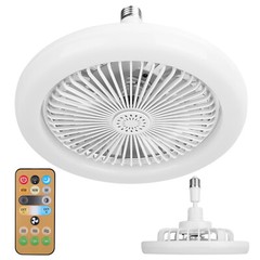 Modern LED Ceiling Fan with Light E27 Adjustable Bedroom Living Room Fan Lamp US