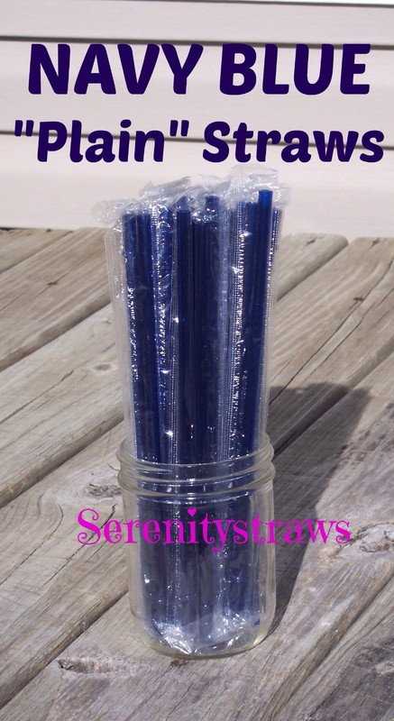 PLAIN ACRYLIC STRAWS, Solid Colors, Individually Wrapped, Reusable gallery