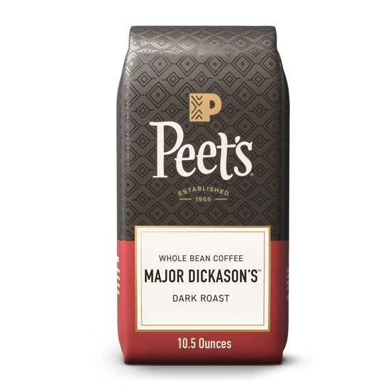 Peet's Coffee Major Dickason's Blend Premium Dark Roast Whole Coffee Beans, Arab gallery