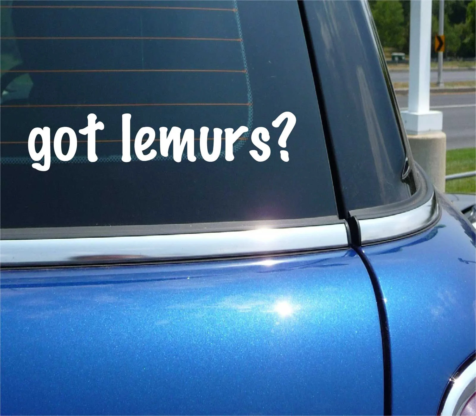 got lemurs? CAR DECAL BUMPER STICKER VINYL FUNNY JOKE WINDOW gallery