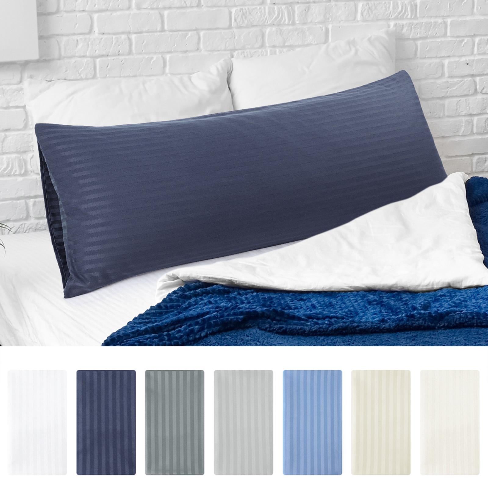 Soft Striped Pillowcases Body Envelope Closure gallery