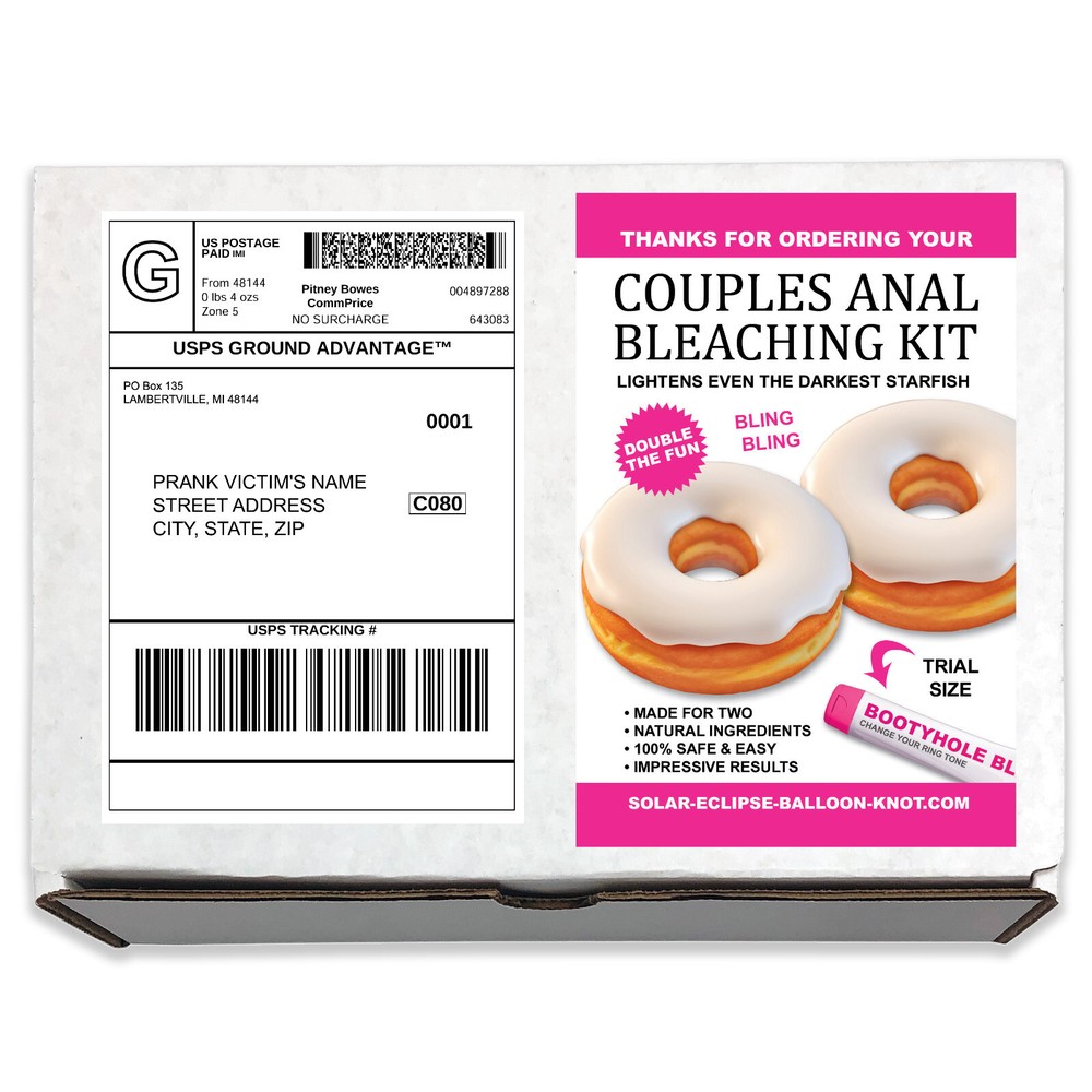 Prank Couples Anal Bleaching Kit Sent Directly to Friends to Embarrass Them!
