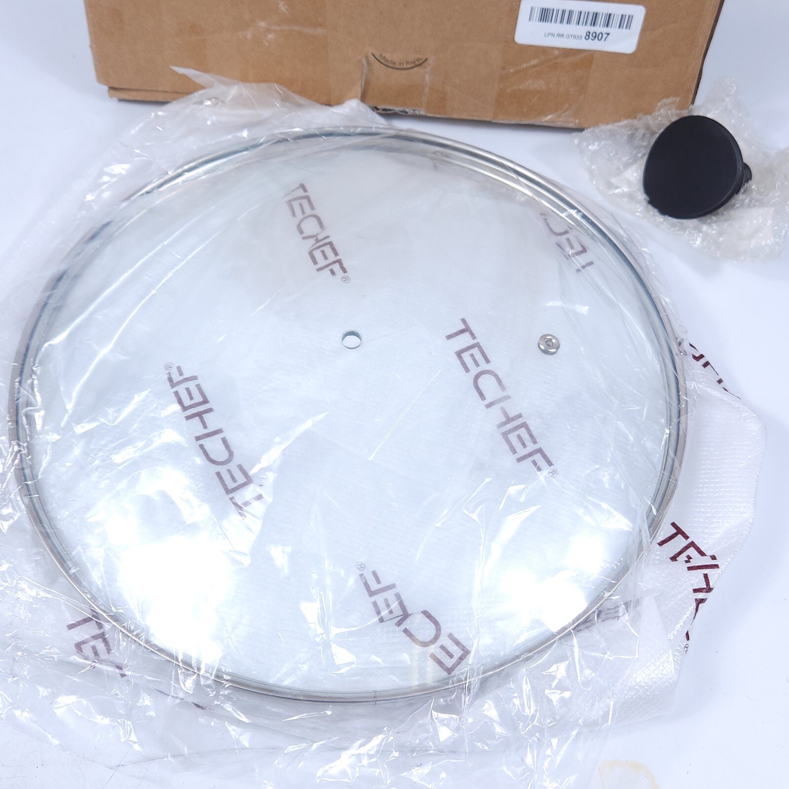 TeChef Cookware Tempered Glass Lid (12in/30cm) Overflow Protection gallery