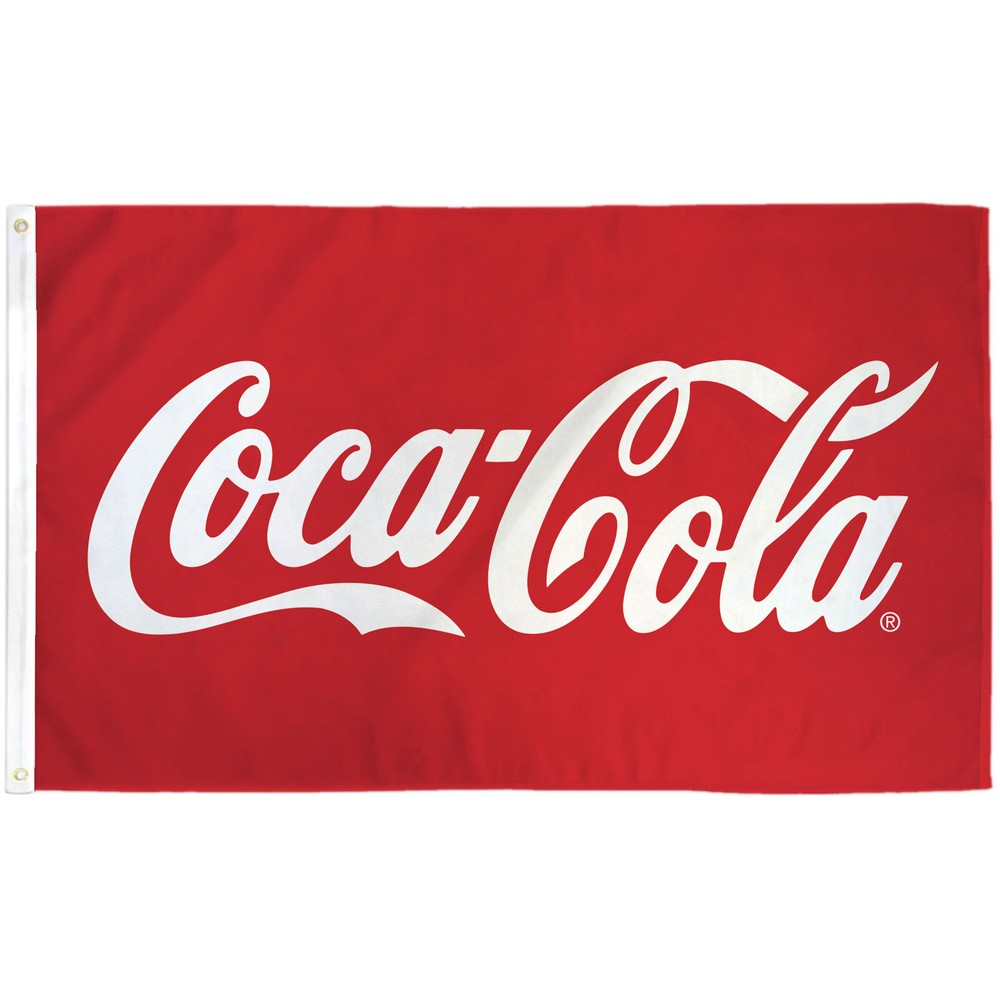 COCA COLA FLAG 3X5 POLYESTER