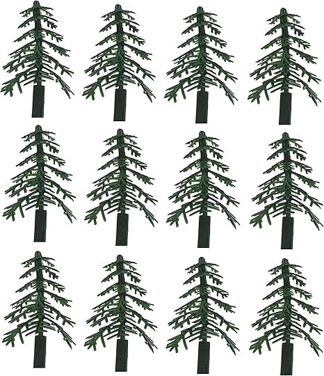 Decopac - Evergreen Trees for Cake and Cupcake Decorating - 12 Pack gallery