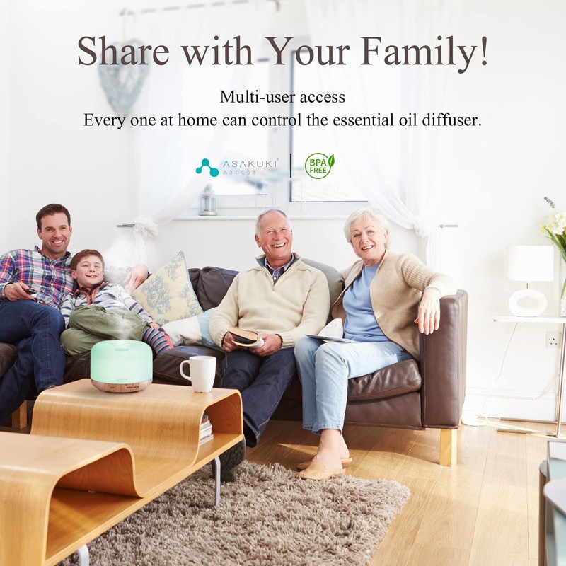Smart Wi-Fi Essential Oil Diffuser, App and Voice Control Compatible with Ale... gallery