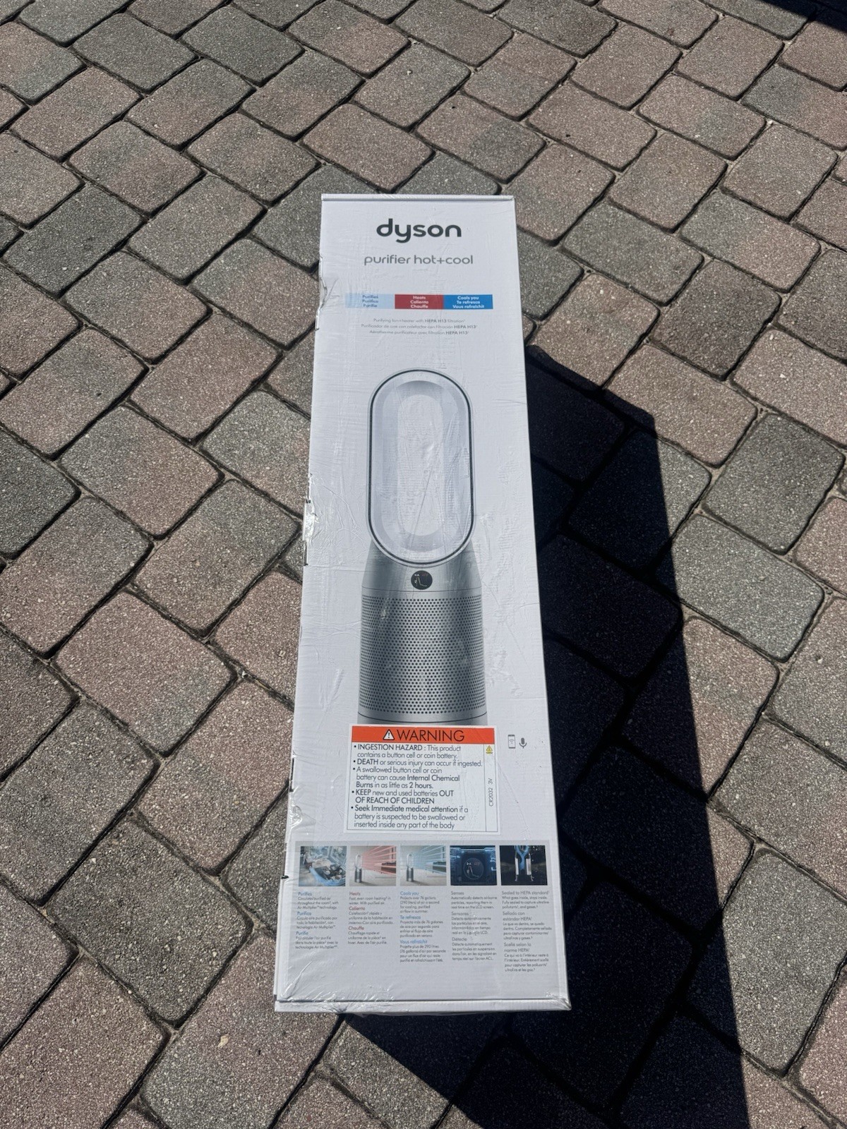 Dyson HP07 Purifier Hot + Cool™ Fan | White/Silver | NEW IN HAND READY TO SHIP! gallery
