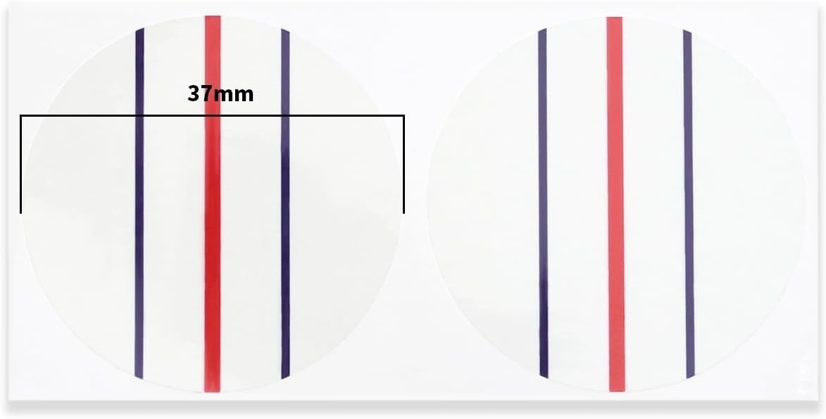 37mm Odyssey Triple Track Two Ball Putter Alignment Aide Vinyl Decal Sticker TWO gallery