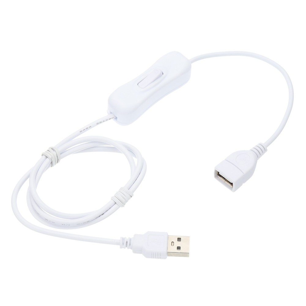 3.28ft USB Extension Cable with Switch, Long Inline Toggle Switch Power Cable