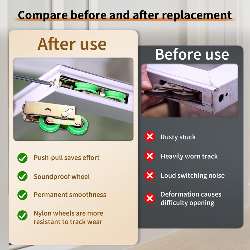 House Guard Hardware’s End Adjust Tandem Patio Door Rollers Offer a Unique gallery