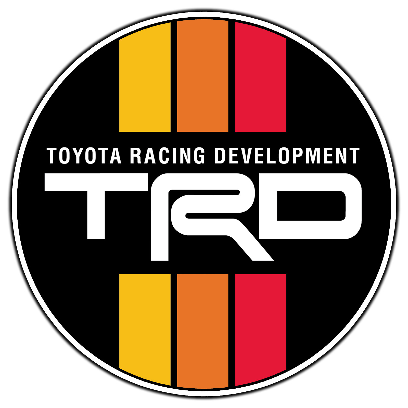 TRD Toyota Racing Circle Logo #4 Sticker Waterproof Vinyl Decal Die-Cut Car gallery