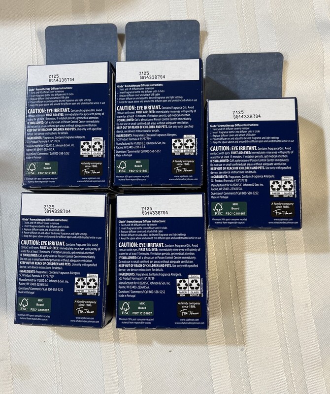 5 Glade Aromatherapy Cool Mist Oil Diffuser Refill, Clarity Lemongrass Bergamot gallery