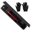 NEW 3/8" Click Torque Wrench 72T Gear 10-80 Ft-Lb with Extension Set gallery