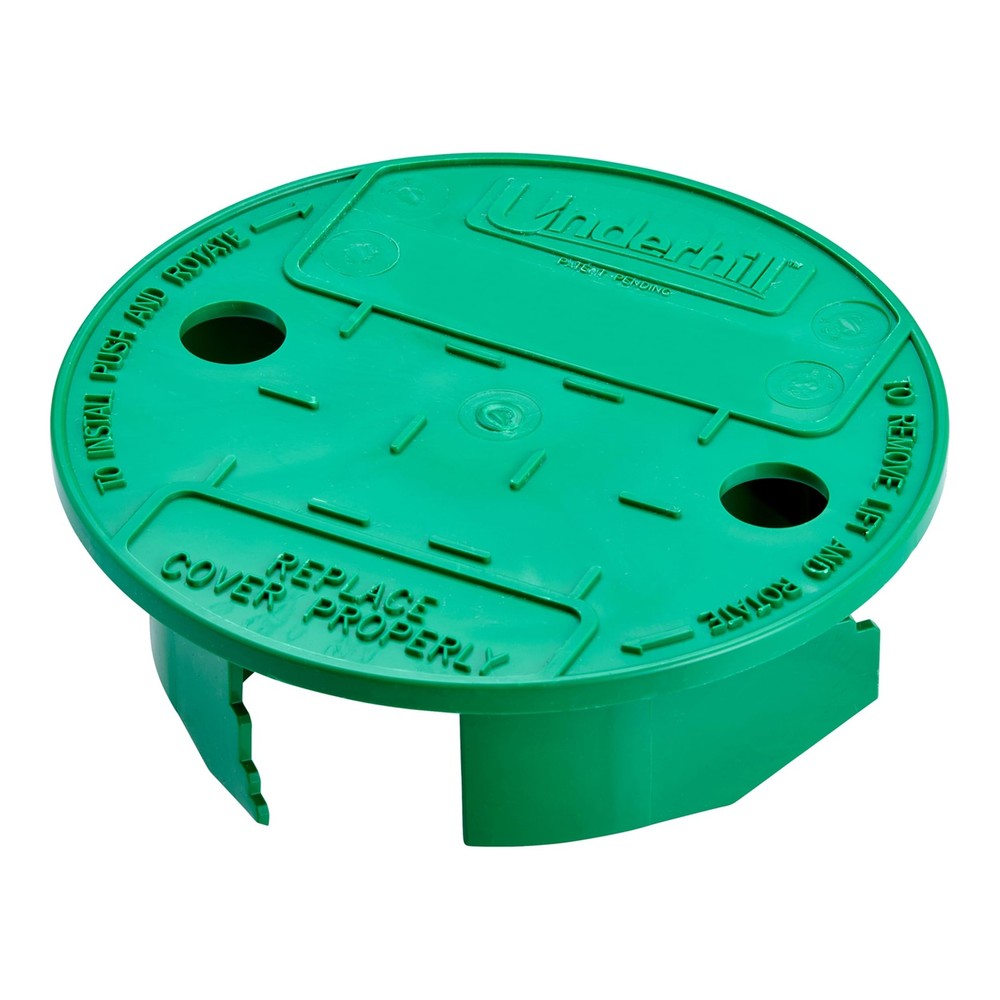 Sprinkler Valve Round Box Lid, VersaLid 6 Inch to 7 Inch Universal Cover for ...