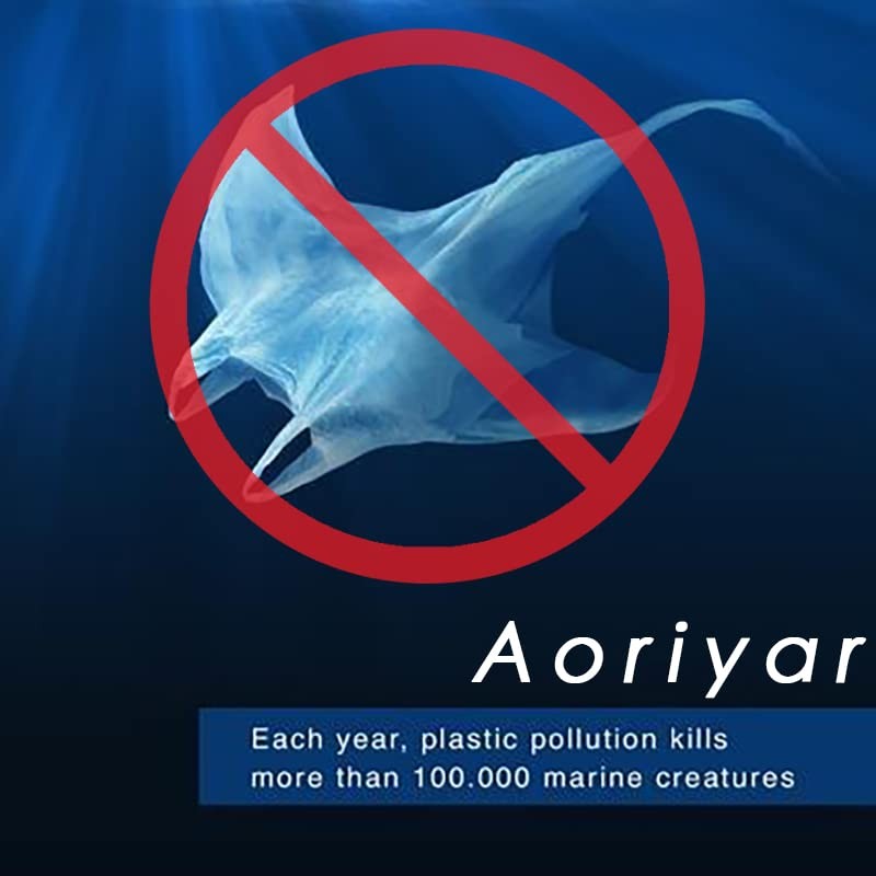 Aoriyar 100 Count 4 Gallon Small Biodegradable Trash Bags 20L Leakage-Free Wa... gallery
