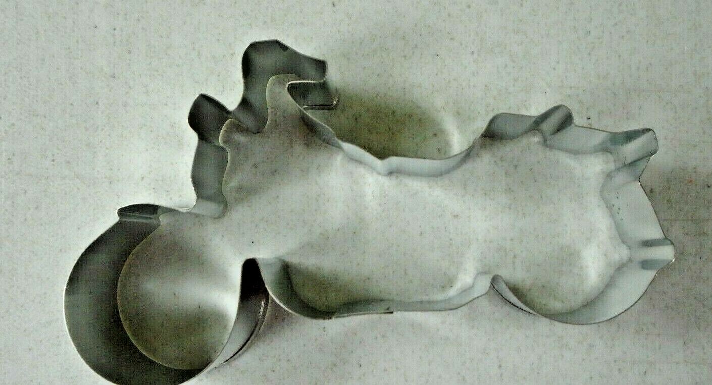 Motorcycle Cookie Cutter 4.5 in gallery