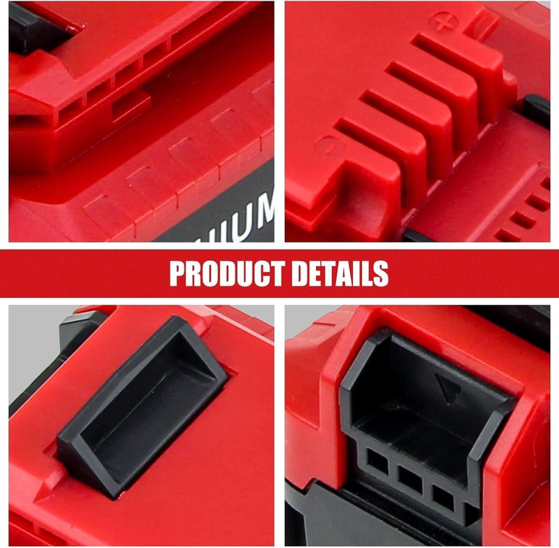 2PACK for PORTER CABLE 20V 20 Volt Lithium Battery /Charger Max PCC680L PCC685L gallery