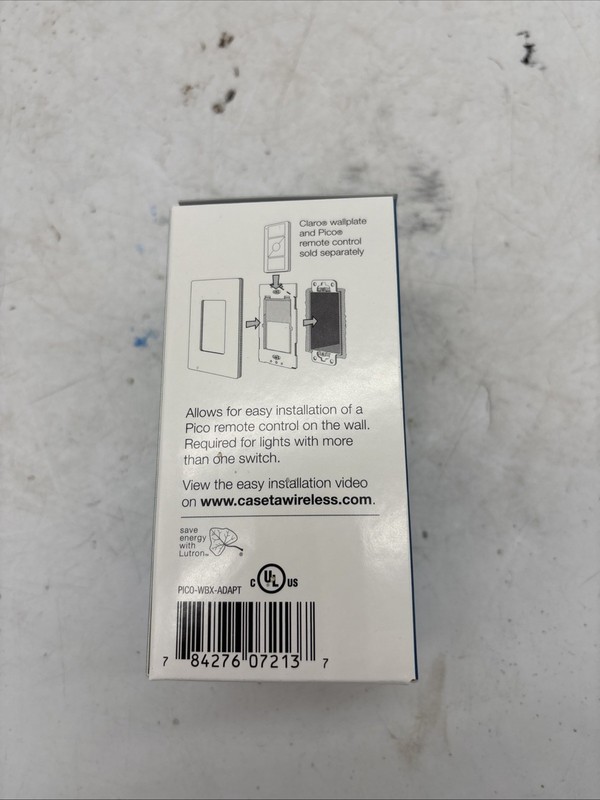 Lutron Caseta Wireless Wallplate Bracket for Pico Remote, PICO-WBX-ADAPT - NEW gallery
