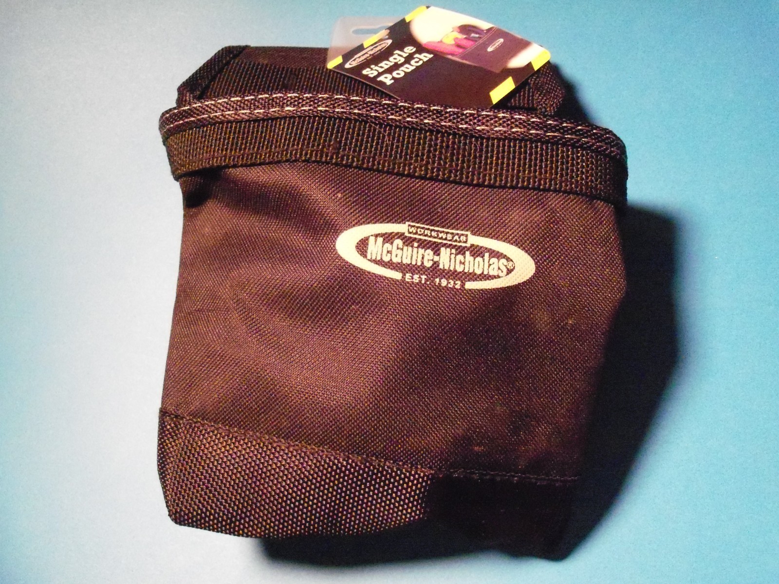 NEW FACTORY McGuire-Nicholas Tuffwear Canvas Tool Bag BLACK Heavy Duty AH C32 gallery