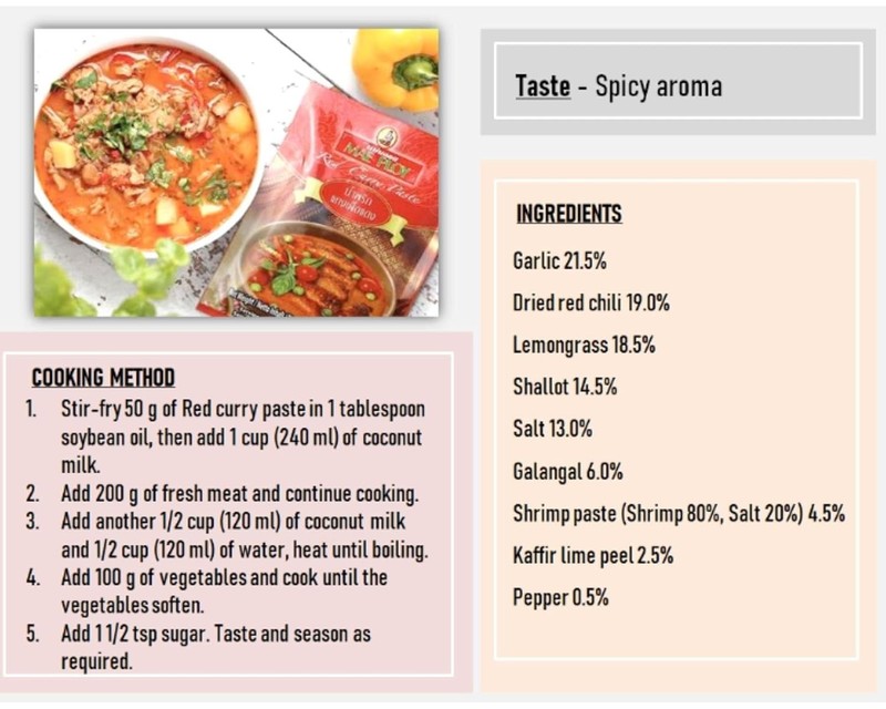 Versatile 14oz Red Curry Paste - Pure Thai Flavor, Resealable for Freshness gallery