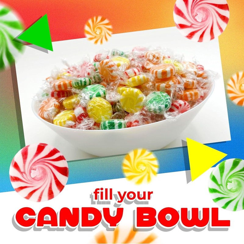 Starlight Assorted Fruit Flavored Mints, Bulk & Delicious Hard Candy (2 Pounds) gallery