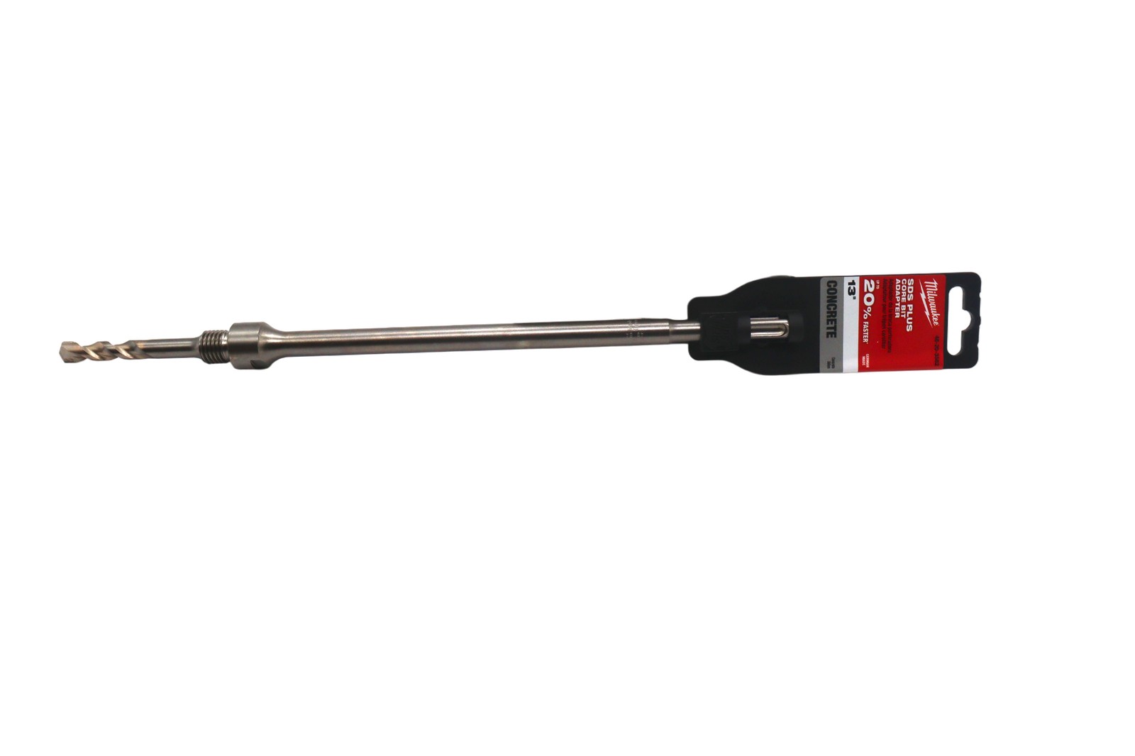 Milwaukee 13-Inch SDS-Plus Core Bit Adapter – For SDS-Plus Rotary Hammers gallery