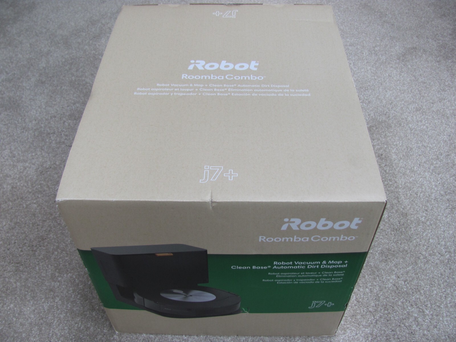 iRobot Roomba Combo j7+ Self-Emptying Robot Vacuum & Mop – Graphite (C755020) gallery