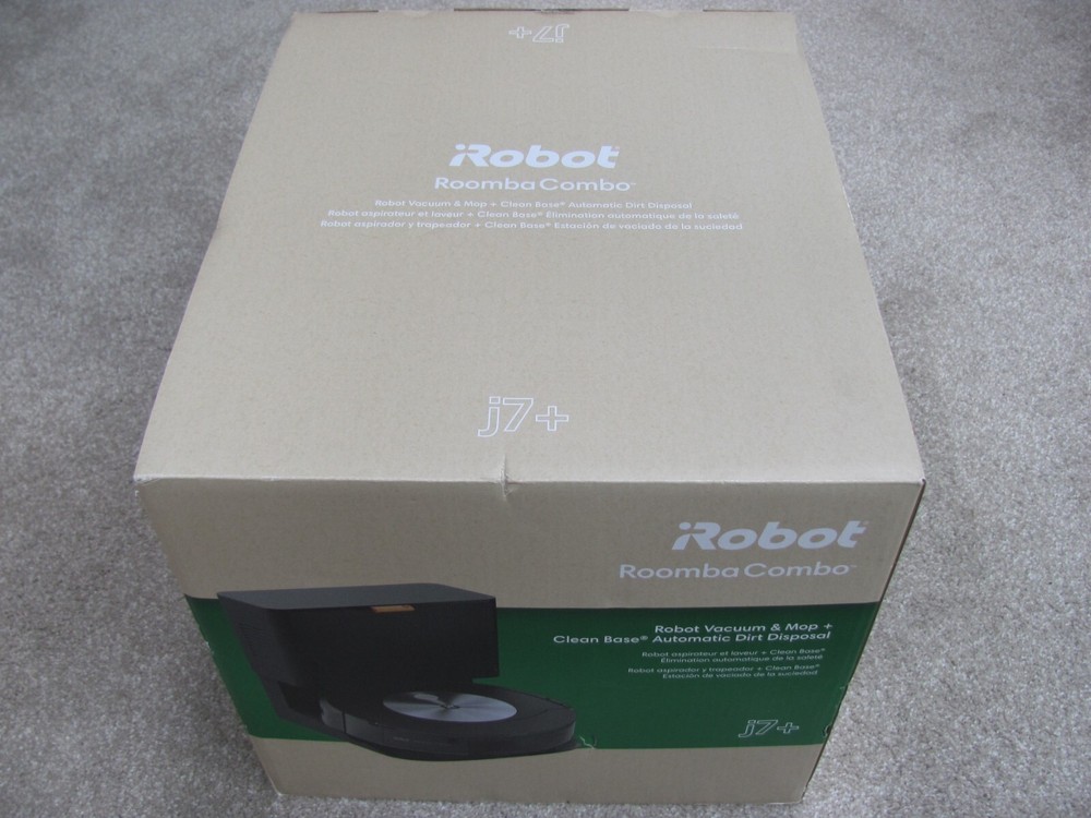 iRobot Roomba Combo j7+ Self-Emptying Robot Vacuum & Mop – Graphite (C755020)