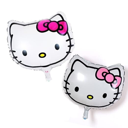 1 pc Hello Kitty Foil Balloon Birthday Party Theme Decoration Supply Accessories gallery