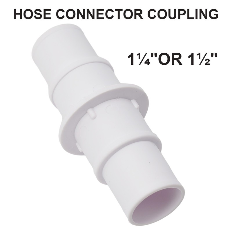 1-1/4 Or 1-1/2 Hose Connector Coupling For Swimming Pool Vacuums Cleaners 1X gallery